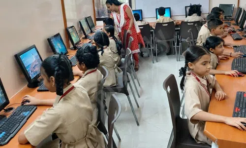 The Little Flower's High School, Gundavali, Andheri East, Mumbai Computer Lab