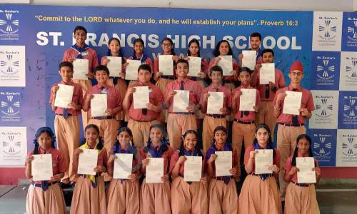 St. Francis High School, Vasai West, Palghar School Awards and Achievement