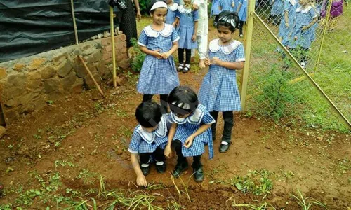 Huzurpaga Girls' English Medium School, Katraj, Pune Gardening 1