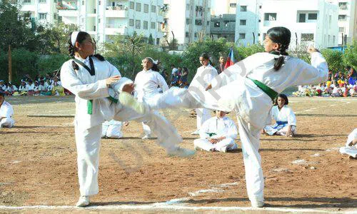 Abhinav English School, Narhe, Pune Karate 1