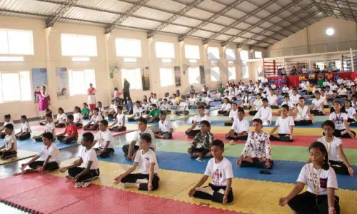 MAEER’s Vishwashanti Gurukul School, Loni Kalbhor, Pune Yoga 1