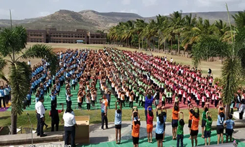 New English School, Landewadi, Ambegaon, Pune Yoga