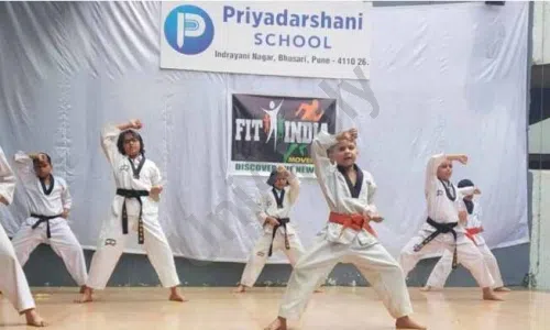 Priyadarshani School & Junior College, Bhosari, Pimpri-Chinchwad, Pune Karate