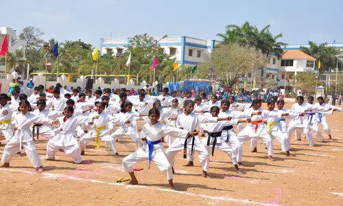 Sri Venkateshwara Matriculation Higher Secondary School, Thirumullaivoyal, Chennai Karate