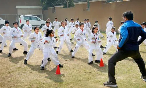 PRESIDIUM School, Sector 31, Noida Karate