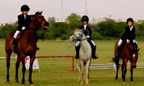 Hi-Tech World School, Sun City, Ghaziabad Horse Riding