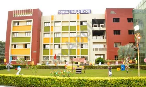 Sanskar World School, Ghaziabad School Building